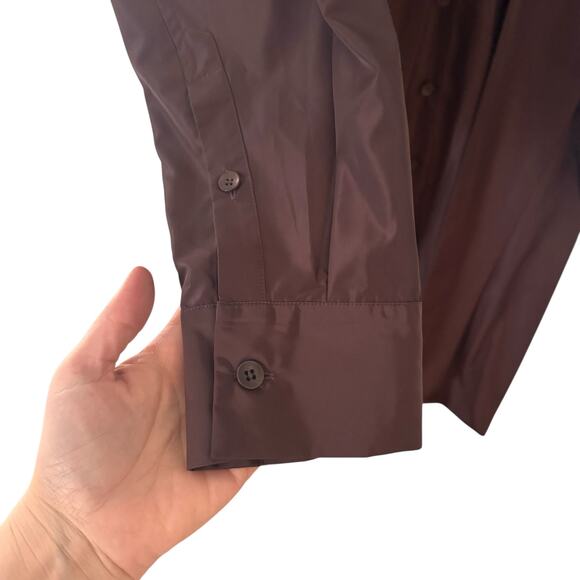 Tibi Italian Sporty Nylon Shirt Dress - Picture 9 of 14